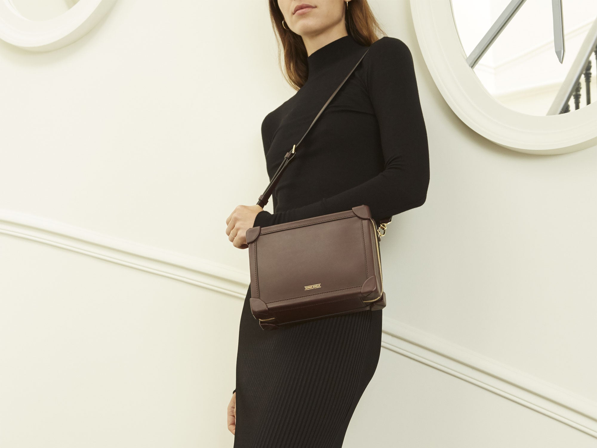 Louis Vuitton LV Monogram Canvas & Leather Trunk Duffle Crossbody 3  Ways Bag